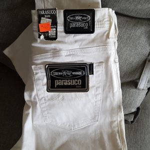 Parasuco White stretch jean